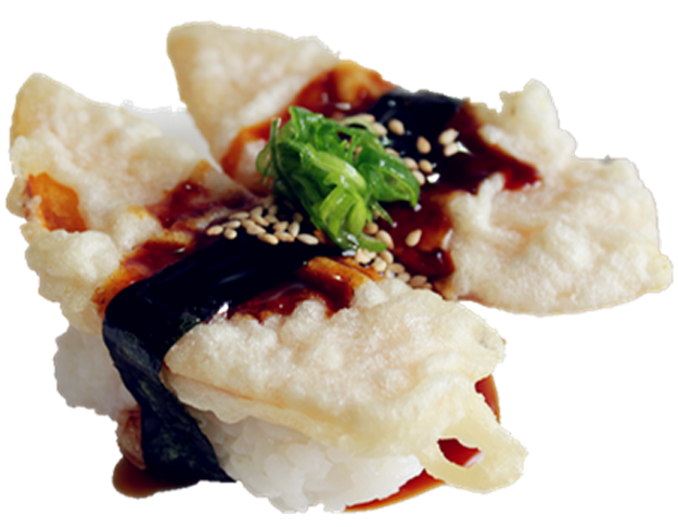 Nigiri-pumpkin tempura