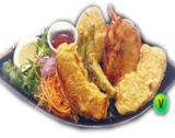 HD-vegi tempura dish