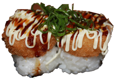 Nigiri- fried scallop