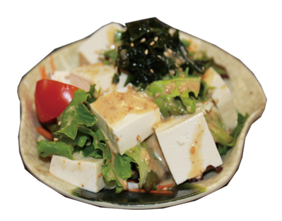 Salad-tofu salad