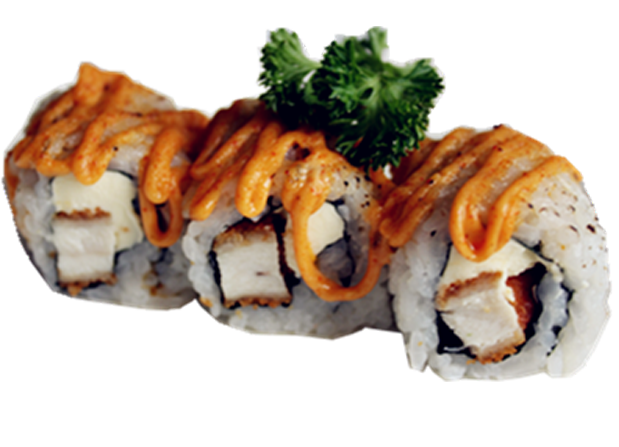 Rolls-Chicken katsu & cream cheese