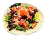 Salad-mix seafood salad